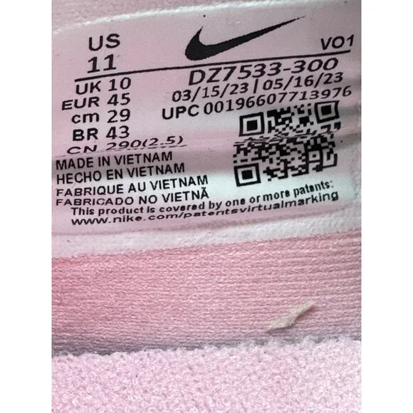 Men's Nike Giannis Immortality 3 Green Pink Basketball Shoes DZ7533-300 Sz 11 - Picture 12 of 12